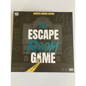 The Escape Room Game, Haunted Cinema Edition, 2+ Players, Ages 12+ Box Opened